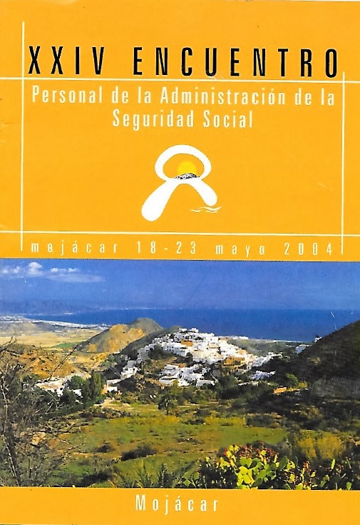 Cartel de los encuentros nacionales de Mojacar 2004