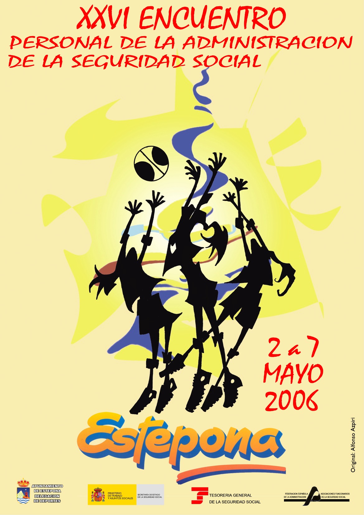 Cartel de los encuentros nacionales de Estepona 2006