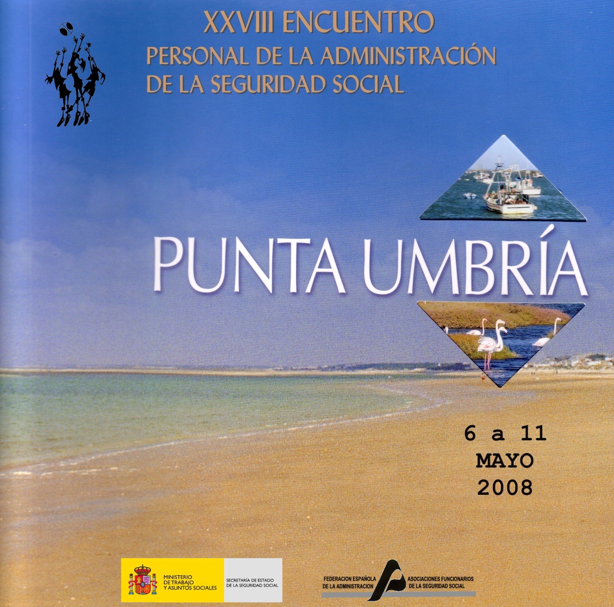 Cartel de los encuentros nacionales de Punta Umbría 2008