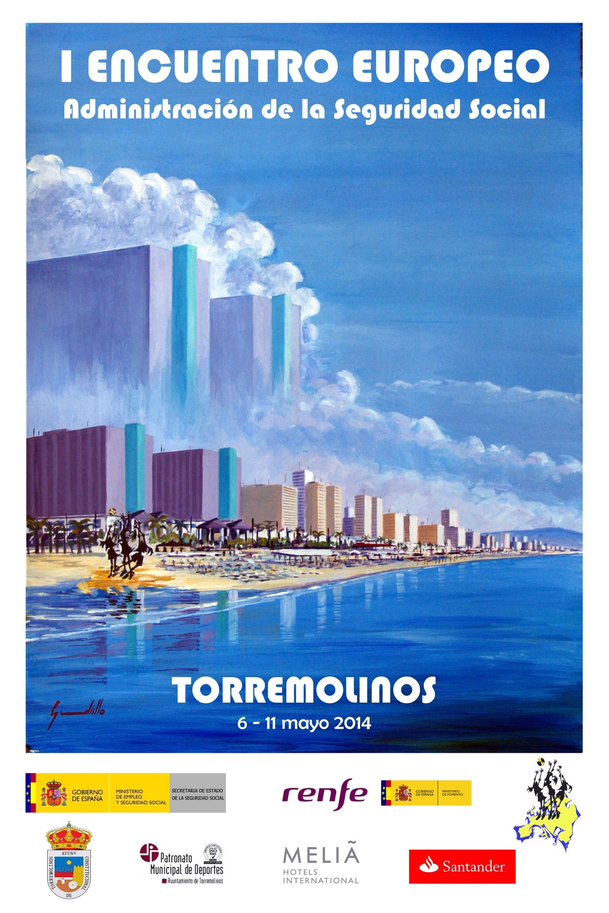 Cartel de los encuentros nacionales de Torremolinos 2014