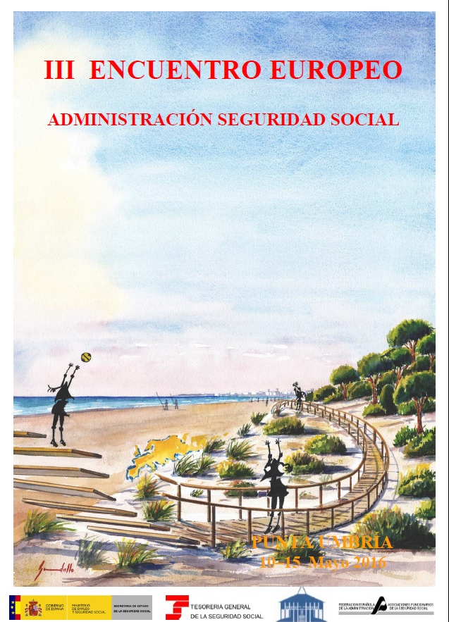 Cartel de los encuentros nacionales de Punta Umbria 2016