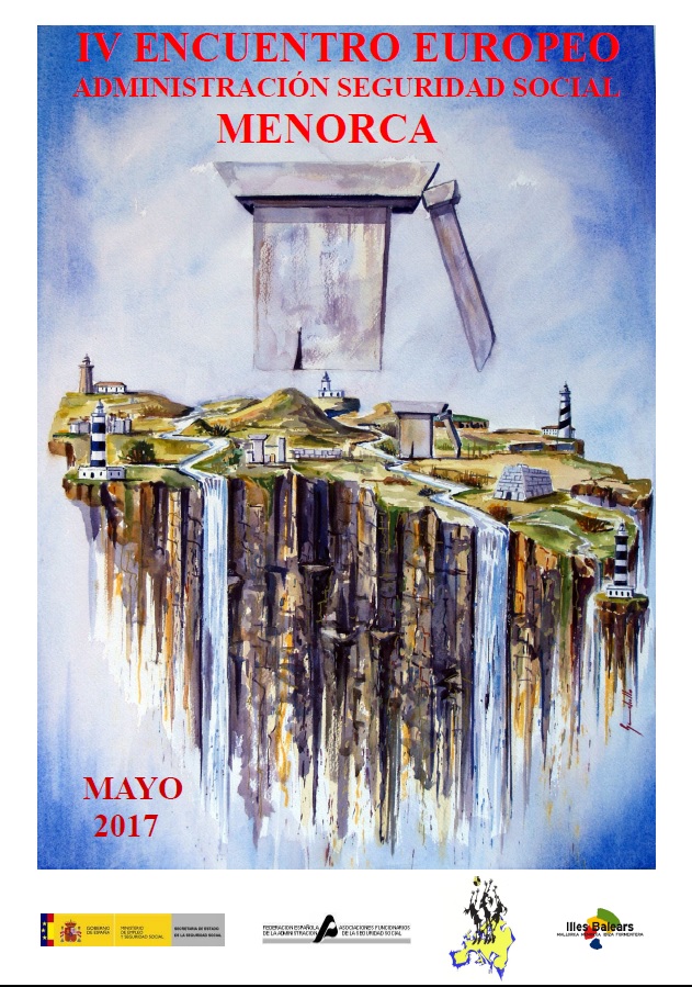 Cartel de los encuentros nacionales de Menorca 2017