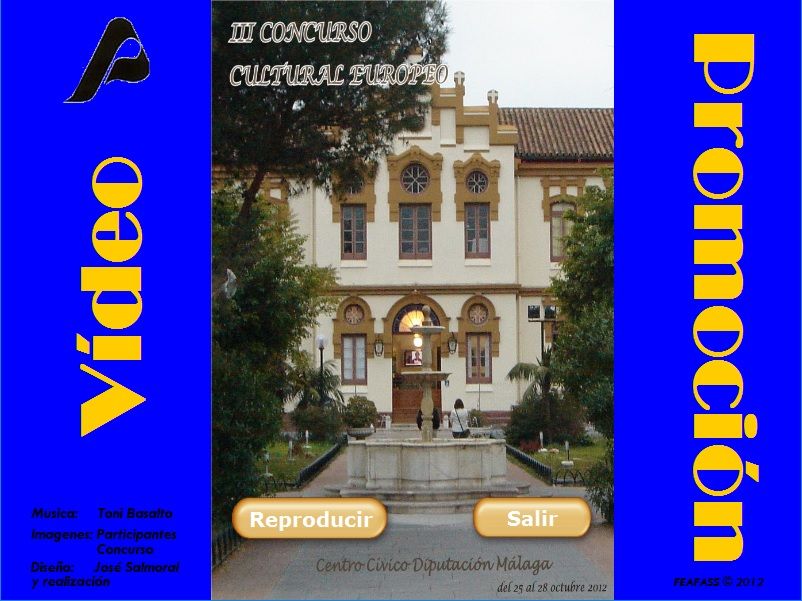Vídeo Promoción del III Concurso Cultural Europeo