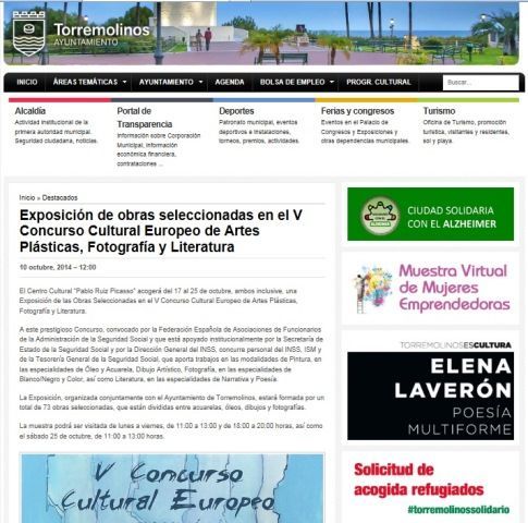 El ayto. de Torremolinos nos abre las puertas en su web