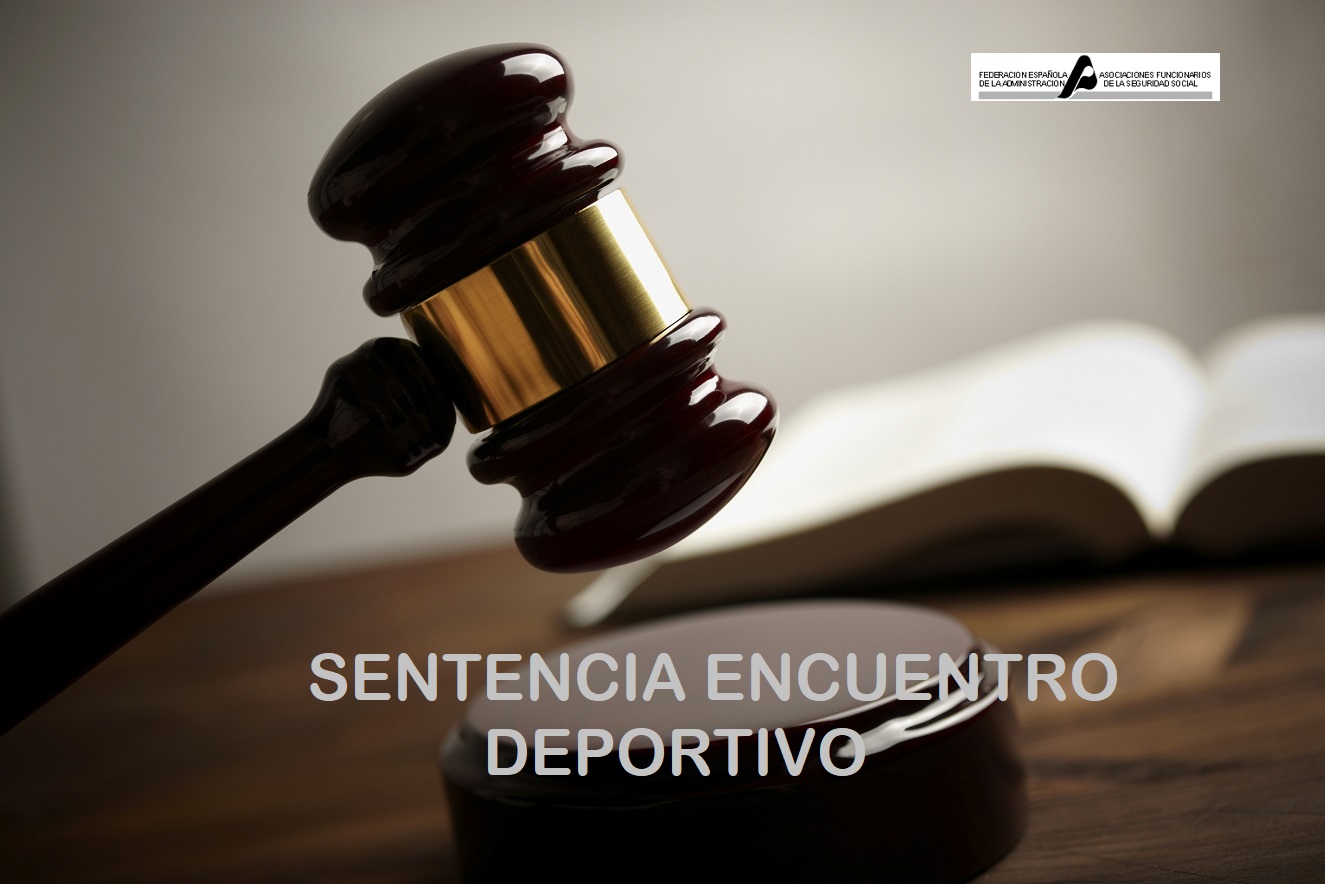 Sentencia Encuentro Deportivo
