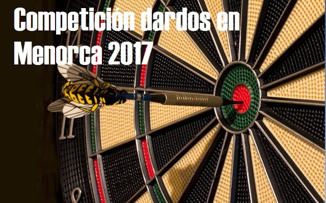 Competición de dardos en Menorca