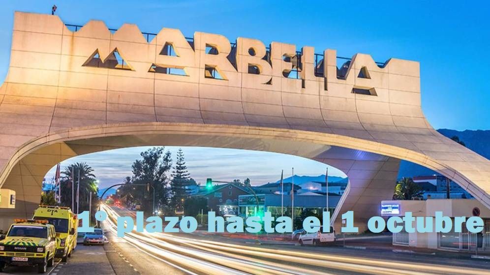 Fin plazo 1º Ingreso Marbella 2019 - Seguro gastos anulación