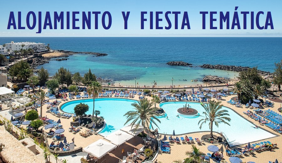 Lanzarote: alojamiento, noche blanca y fiesta temática
