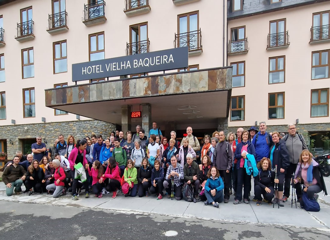 Presentamos las imágenes de las Jornadas de Senderismo en Vielha 2023