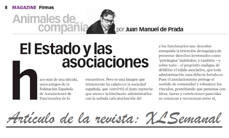 El Estado y las asociaciones (j.m de prada)