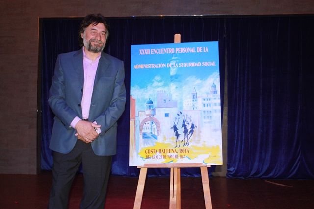 Manuel Gandullo, autor del cartel Rota 2012